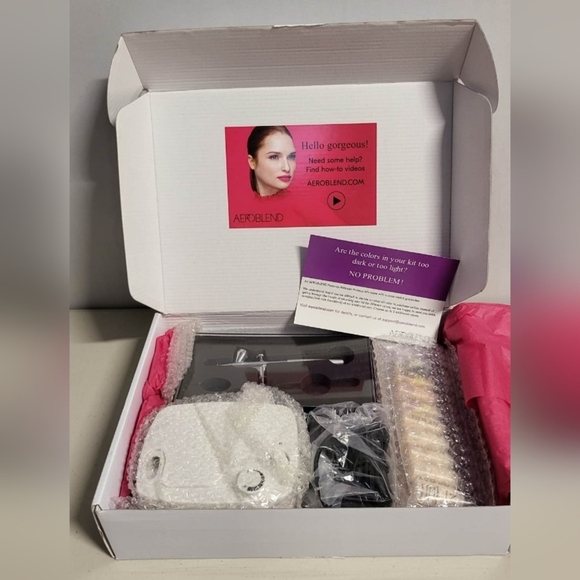 Aeroblend Airbrush Makeup Personal Starter Kit - Picture 2 of 15